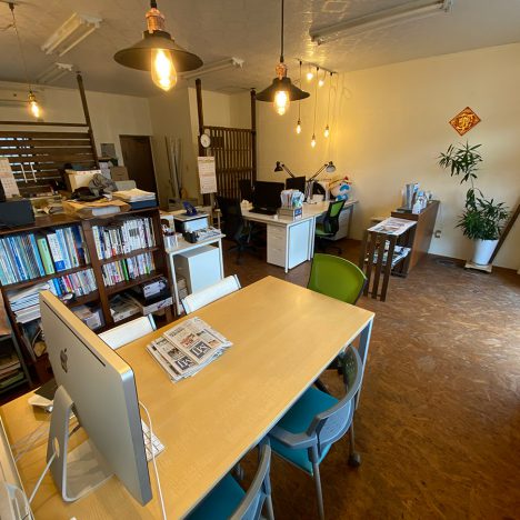 2021年の事務所内